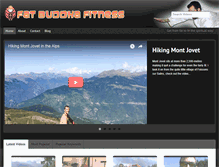 Tablet Screenshot of fatbuddhafitness.com